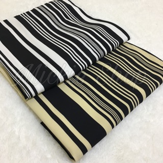  Celana  Kulot  Salur Striped Cullotes Kulot  List Kecil 