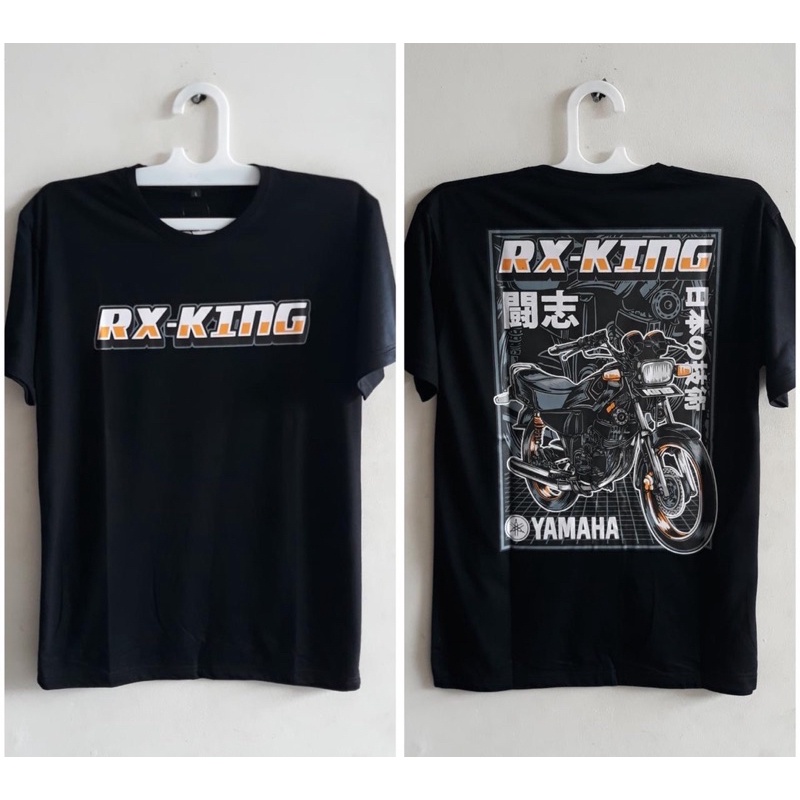 KAOS TSHIRT RX KING HITAM RACING DISTRO