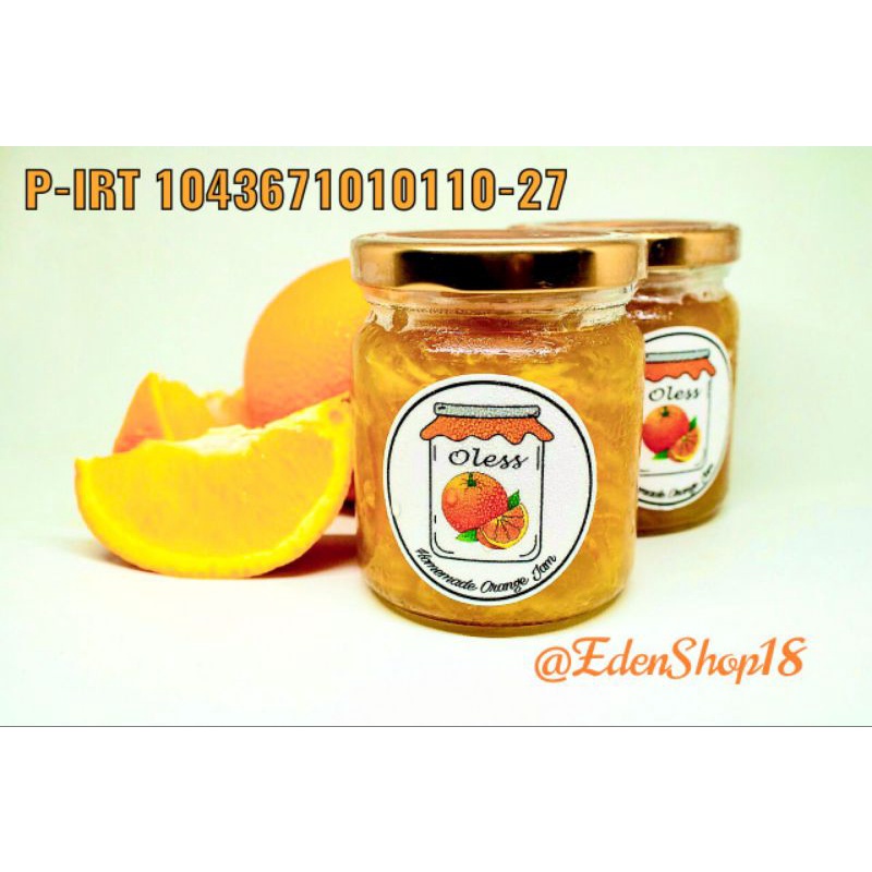 

Selai Jeruk Sunkist Asli Original Home Made. Izin P-IRT No. 1043671010110-27