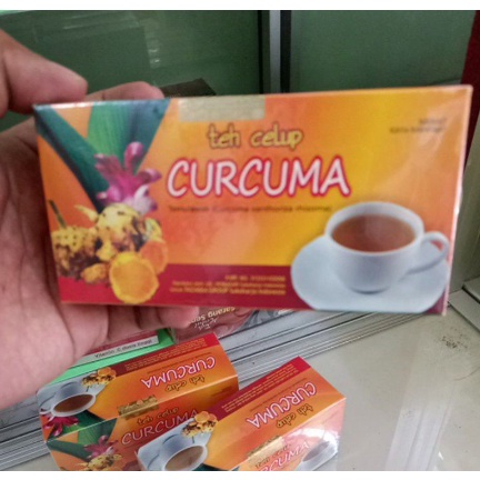 Teh Herbal CURCUMA mengobati ASAM LAMBUNG ampuh secara Alami