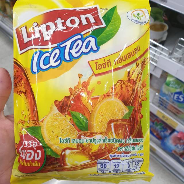 

Lipton ice tea, original from Thailand, 6 x 14gr,