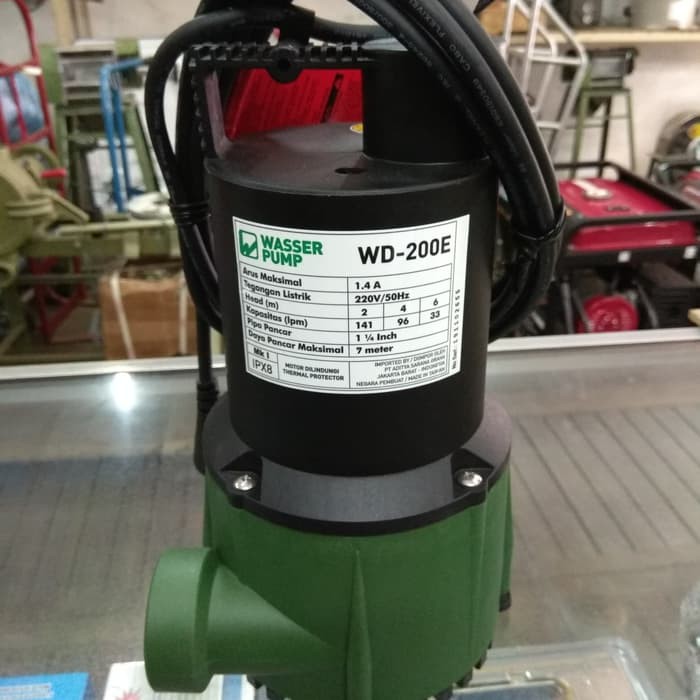 Pompa Celup Wasser WD 200 E - WD 200E (200 Watt)