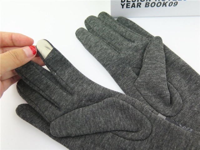 (Cacat Gudang) IMPORT Glove Renda New Sarung Tangan Touchscreen Lapis Bulu Musim Dingin Winter Woman Glove