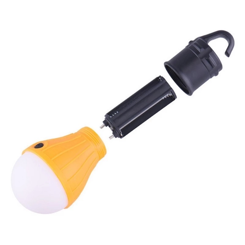 Lampu Bohlam Led Darurat Mini Portable Warna Acak Untuk Tenda Outdoor