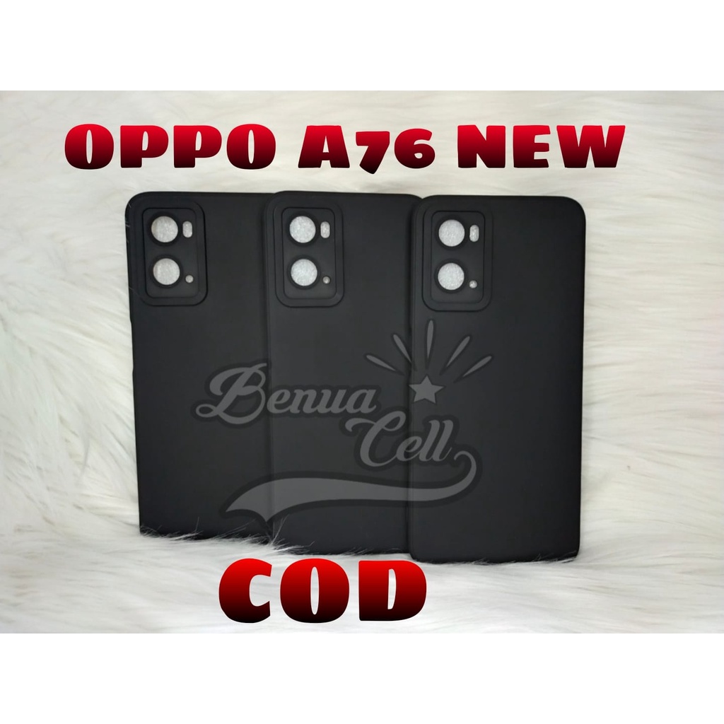 CASE OPPO A76 NEW SOFTCASE CANDY BABY CASE OPPO A76 NEW BLACK ONLY - BC