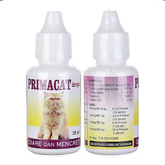 Prima Cat 30 ml Obat Diare Kucing PrimaCat 30ml