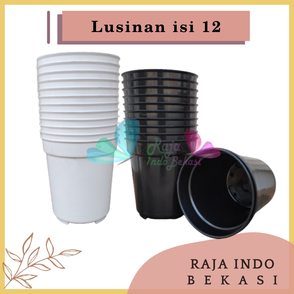 Lusinan Pot Usa Effiel 20 Putih Hitam Pot Tirus Tinggi Plastik 20 25 30 Putih Hitam Besar Tebal Lusinan Pot Eiffel Eifel Efiel Effiel 20