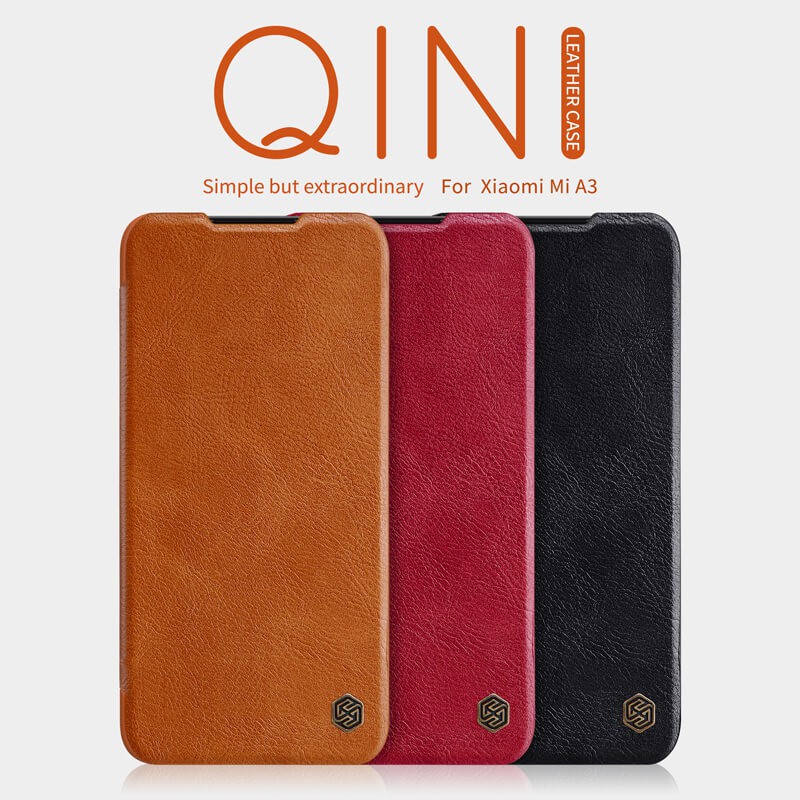 Flip Cover XIAOMI Mi CC9e Nillkin Qin Leather Flip Case Original