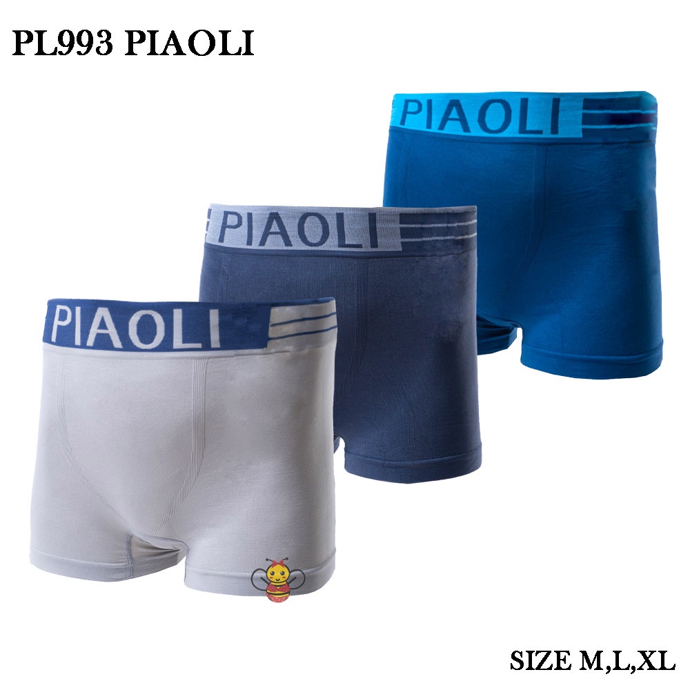 BEE - Boxer Pria Kolor Cd Underwear Man Daleman Cowok PL993 PIAOLI