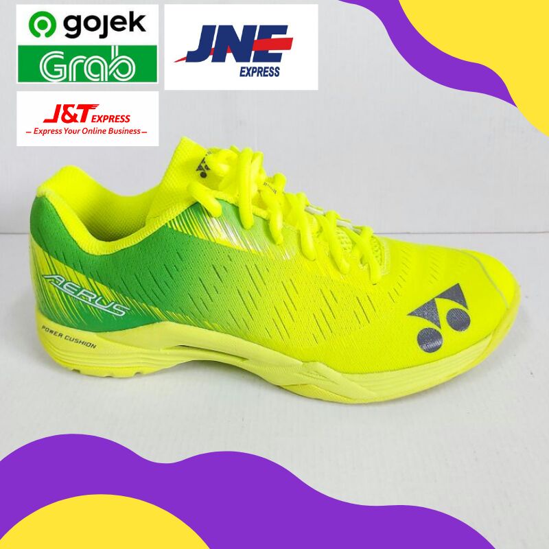 SEPATU BADMINTON YONEX AERUS YELLOW ORIGINAL