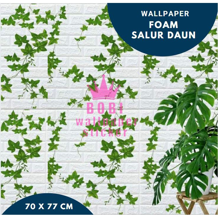 Wallpaper Brick Foam  - Wallpaper Busa 3D - Wallpaper Bata Busa - Wall Sticker Foam