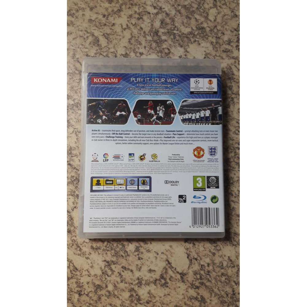 PES 2012 PS3 Terbaik