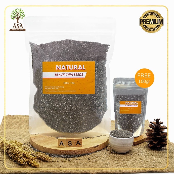 

q20w1q1qw Natural Chia Seed 1Kg Free 100Gram Dscscv