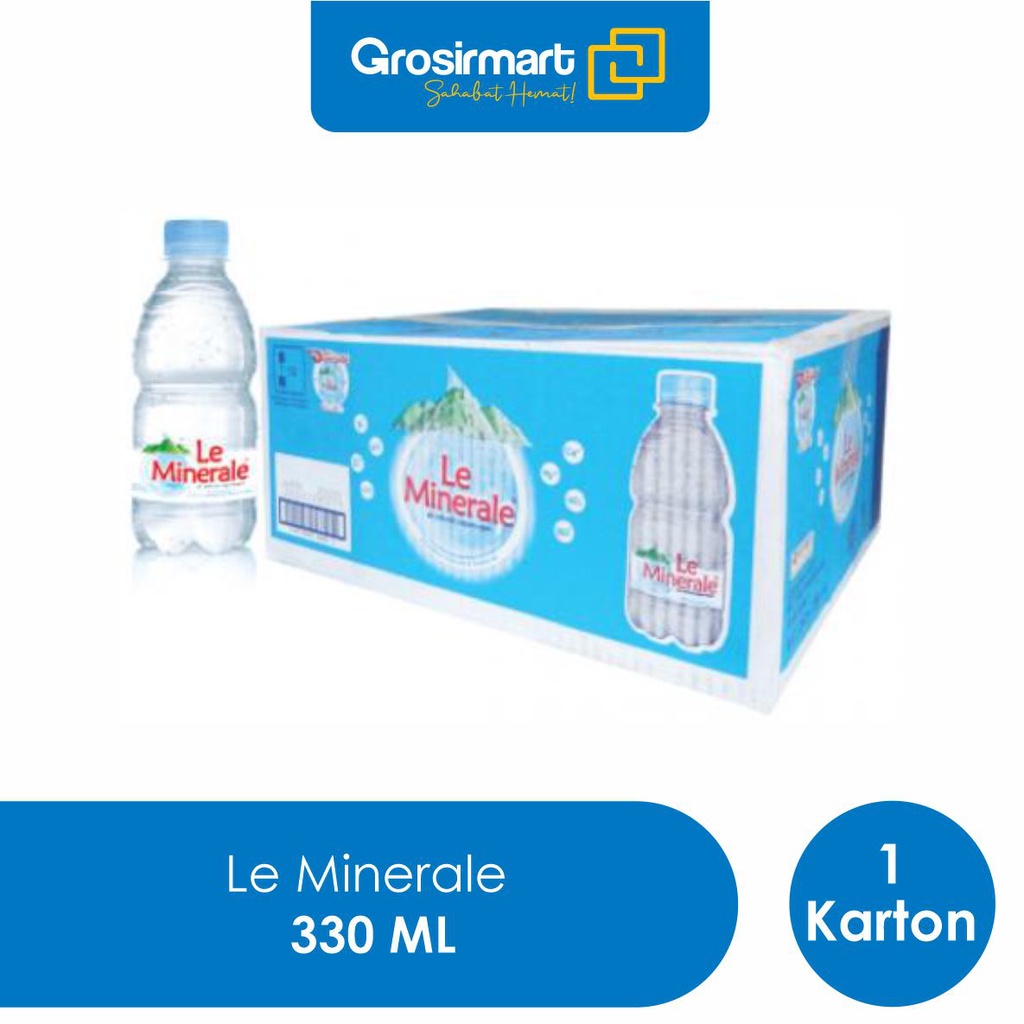 

Le Minerale 330 ml | 1 Karton (24 Botol)