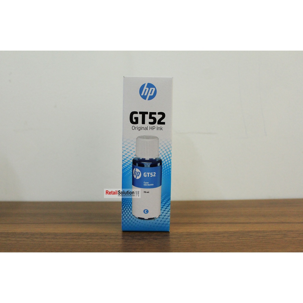 Tinta HP GT52 Cyan Original 70ml - Tinta HP GT5810 315 415 515 615