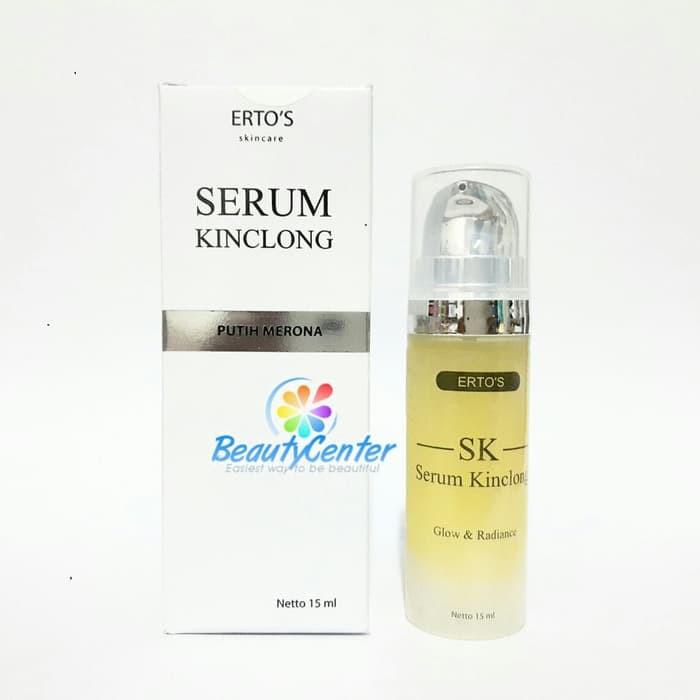 [ORI] Serum Kinclong Melembabkan Mencerahkan Kulit &amp; Menghilangkan Flek Hitam di Wajah - Original BPOM 100%