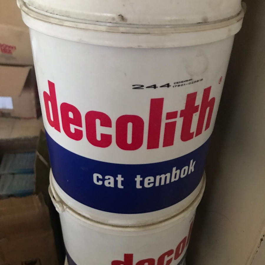 cat tembok decolith warna agung ukuran galon 5 kg
