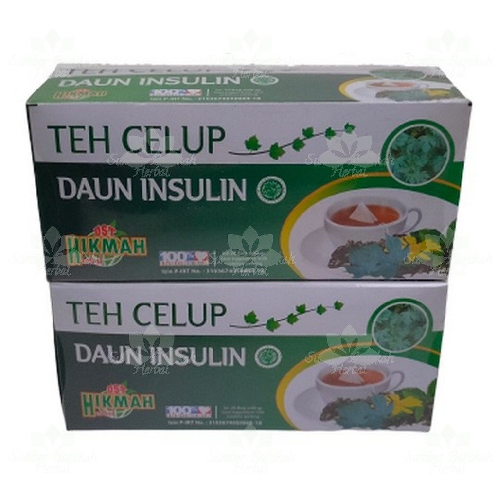 

Teh Hikmah Insulin Diabetes 20x2gr