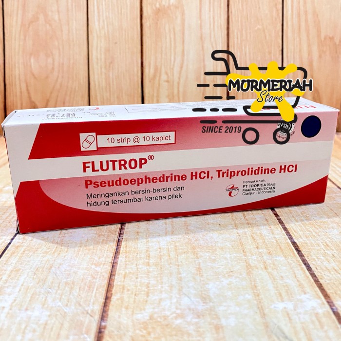 Jual FLUTROP Box Isi 100 Kaplet-Obat Pilek,Hidung Tersumbat & Bersin ...