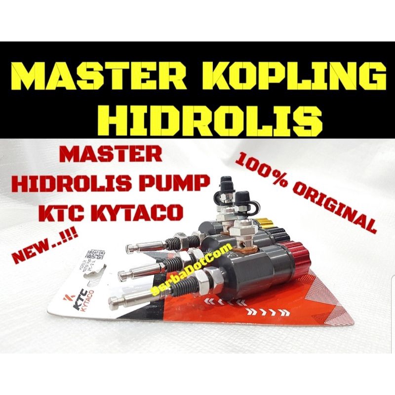 MASTER PUMP HIDROLIK HIDROLIS HIDROLIC PUMP STUT KOPLING KTC KYTACO ORIGINAL BMC 12 BMC12 NINJA 150 