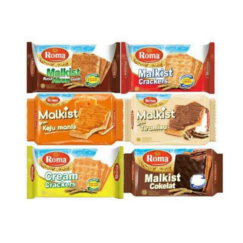 

ROMA MALKIST COKLAT BELGIAN /ABON 90Gr