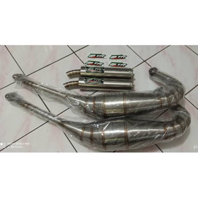 Knalpot ninja R / RR / SS garing gurih @_TR RACING knalpot racing ninja