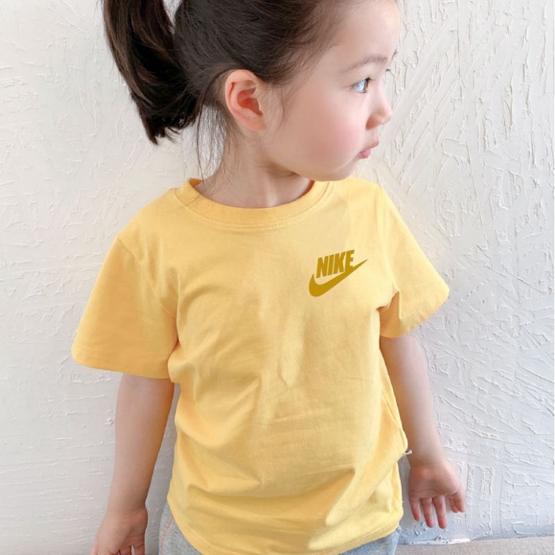 Kaos Anak NIK3 GOLD Usia 2-10th Kaos Oblong Anak Lengan Pendek