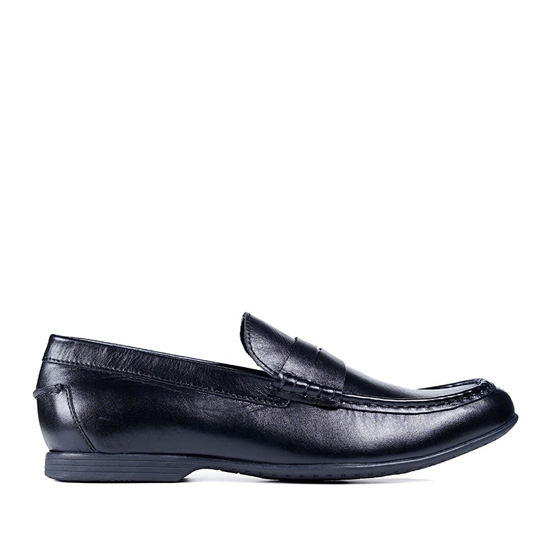 Ftale - Kanpai Black Sepatu Slip On Pria