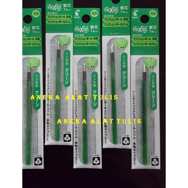 

☜ PILOT FRIXION SLIM DAN 4 IN 1 PEN REFILL / ISI ULANG LFBTRF-12EF ◊
