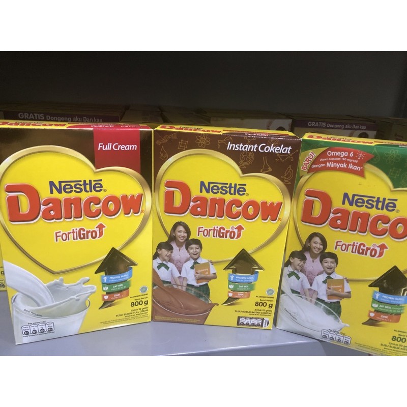 

Dancow Fortigro 800gr Instant/Fullcream/Cokelat