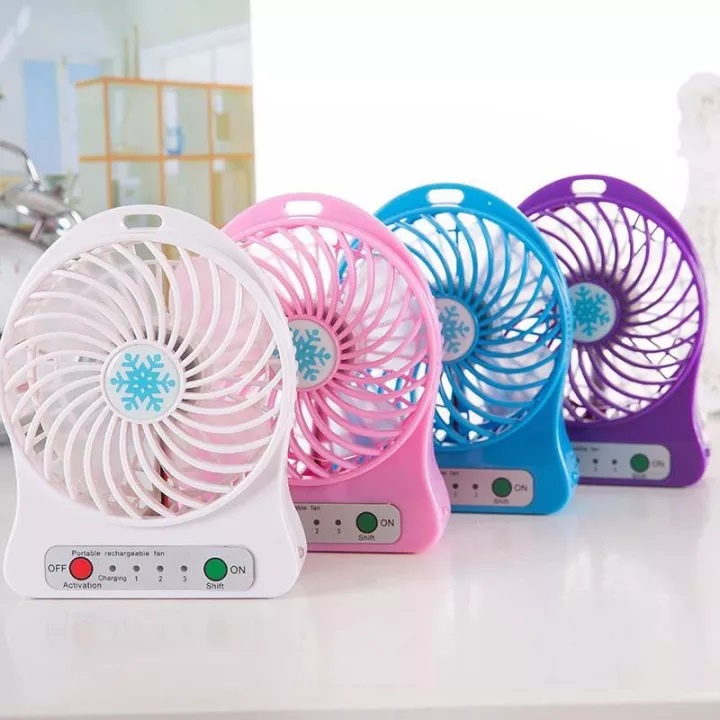 Kipas Portable Mini Fan Kipas Duduk Portable Mini