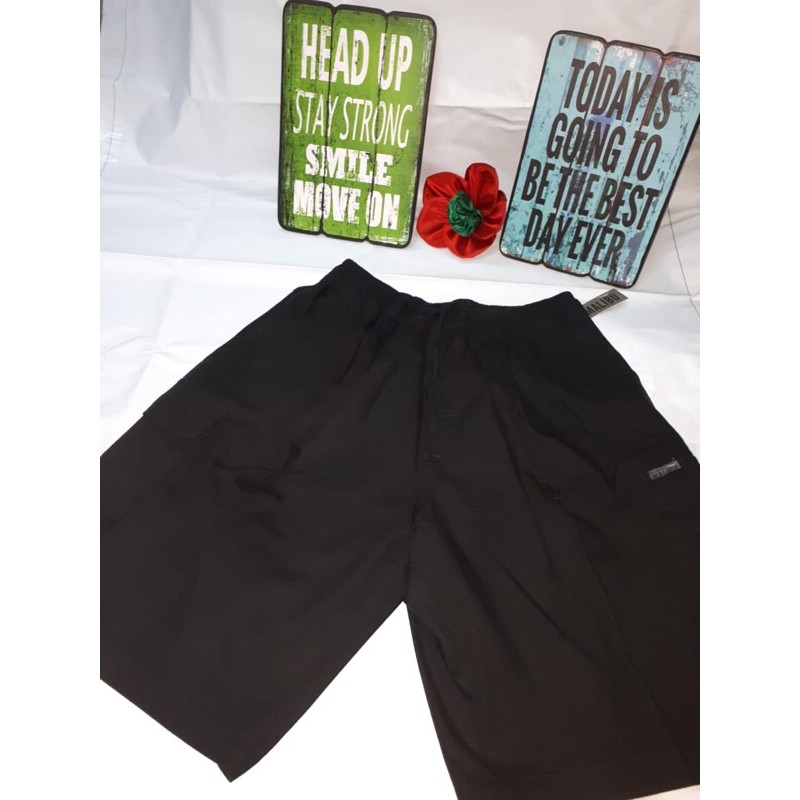 Malibu MB725- Celana Pendek Pria- Hitam dan Hijau Army