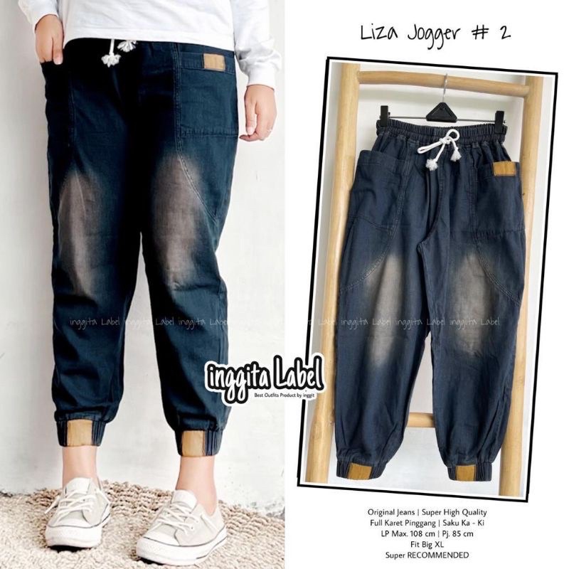 CELANA WANITA CLANA KEKINIAN KOREA BAGGY JEANS REMAJA TERBARU ALLSIZE FIT TO XL