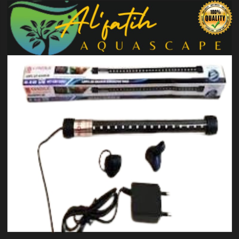 Kandila Lampu celup LED Aquarium Aquascape Perlengkapan Aquascape Lampu Aquarium LED 30 cm AQUASCAPE