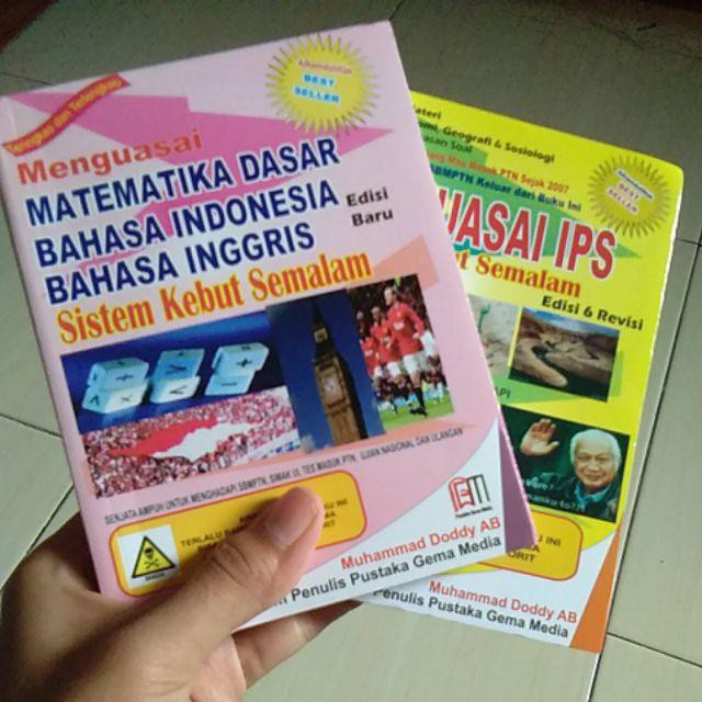 Menguasai Matematika Dasar, Indonesia, Inggris Sistem Kebut Semalam/ Sks Tkdu/ sbmptn/ Buku Utbk-5