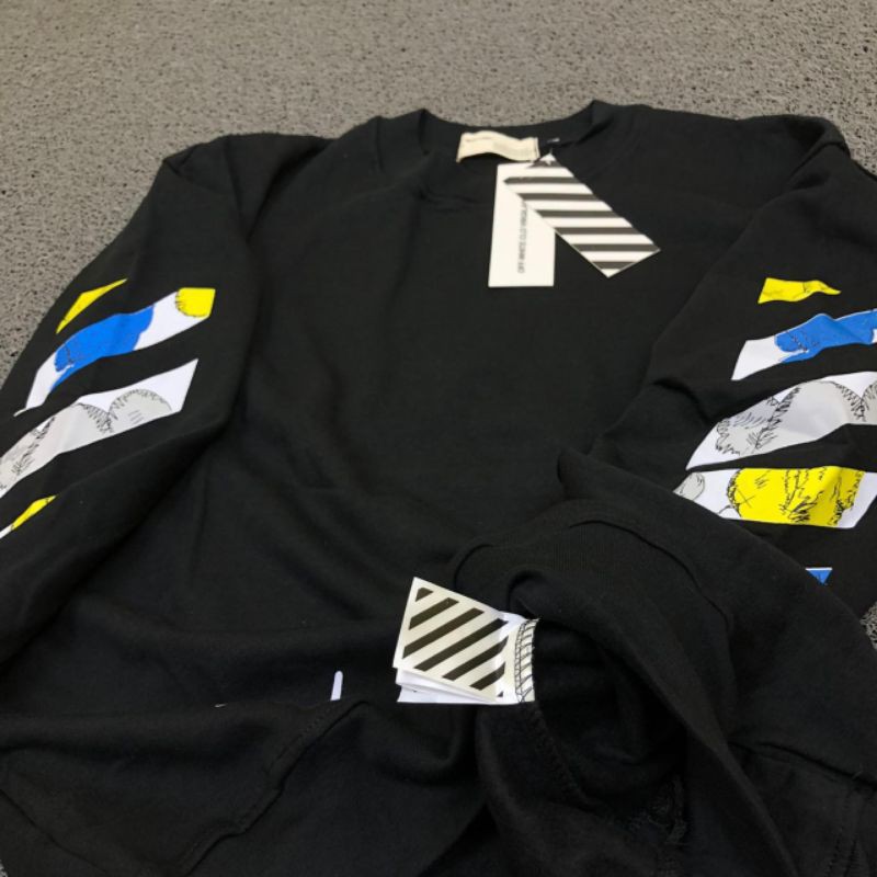 CREWNECK OFF WHITE HIGH QUALITY CASUAL HYPE FASHION PRIA