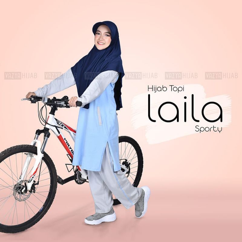 Hijab Topi Laila Sporty