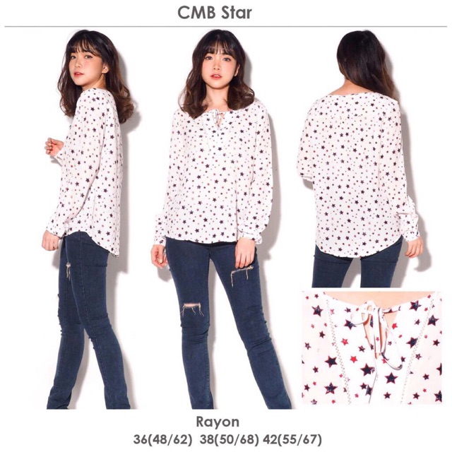 Comma Star Blouse - Blouse branded
