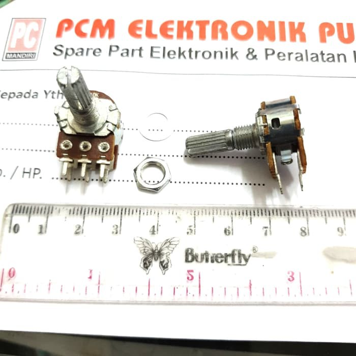 New Potensio stereo 100k a+ / pully