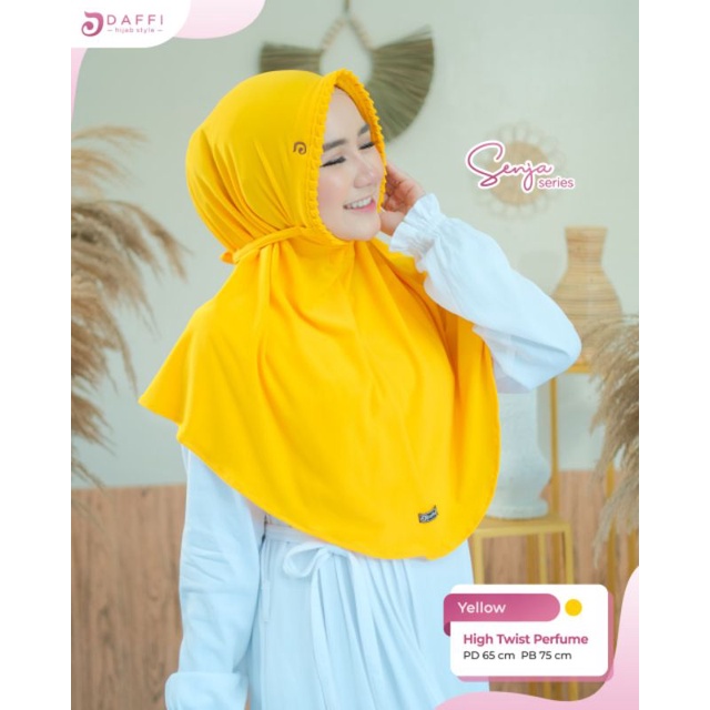 SENJA DAFFI HIJAB bergo daffi Jilbab jersey jilbab nyaman jilbab murah daffi hijab grosir hijab  jil