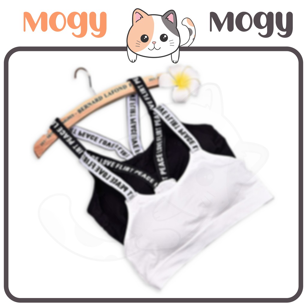 MOGYMOGY SPORT BRA Bra Wanita Tanpa Kawat Pakaian Dalam Wanita Bra Yoga Bra Olahraga High Quality