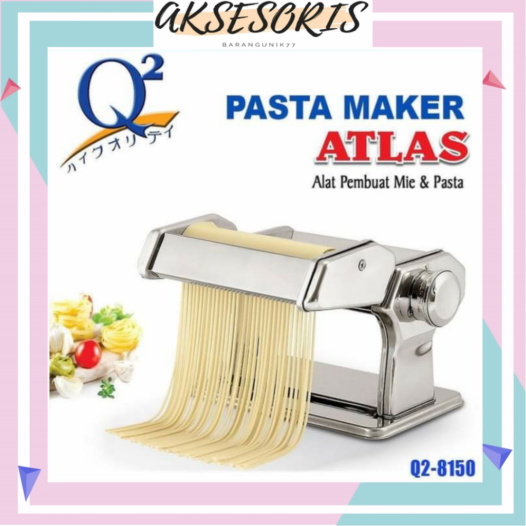 GILINGAN MIE Q2 8150 ATLAS ORIGINAL PASTA MAKER Q2 ATLAS GILINGAN MIE KULIT MOLEN PAMGSIT