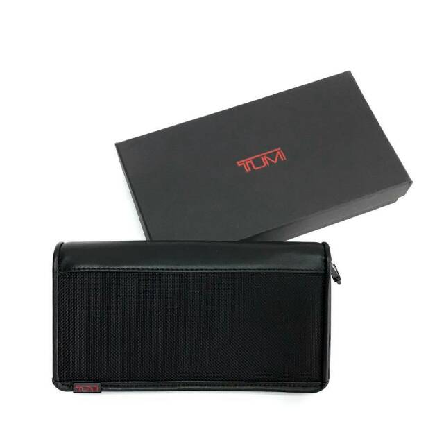 TUMI Alpha Zip Around Travel Wallet dompet ORI ORIGINAL