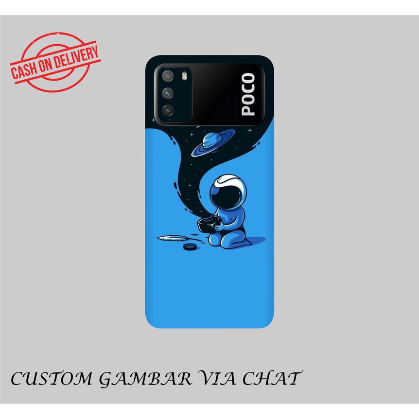 GARSKIN/STICKER HANDPHONE XIAOMI POCO M3 CUSTOM