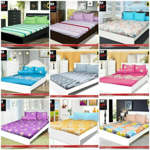 Bedcover Mylove My Love King 180 X 200 T30 Shopee Indonesia