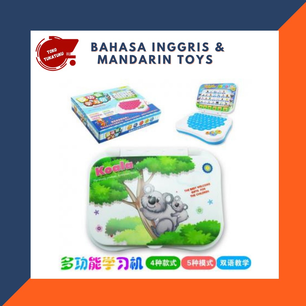 Mainan Anak Belajar Bahasa Inggris & Mandarin Toys