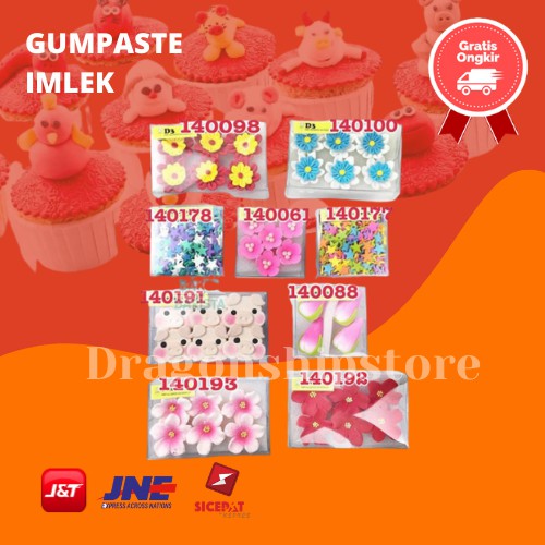 

Gumpaste Imlek Gumpaste Bunga Hiasan Kue Pig Sakura Persik