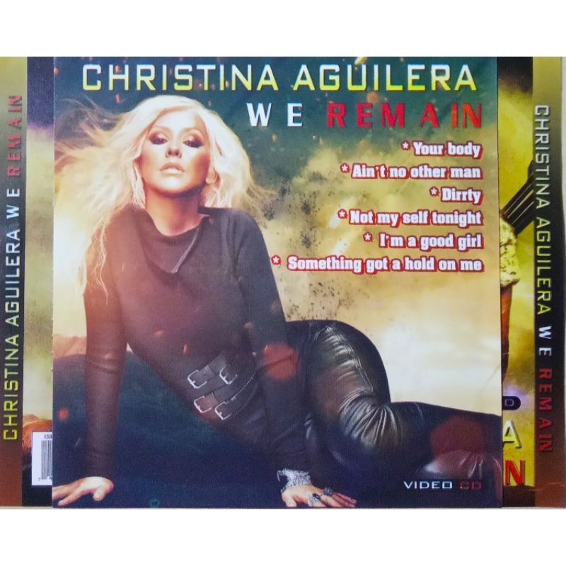 christina aguilera vcd album we remain