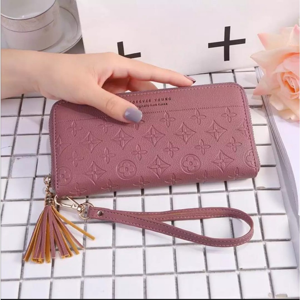 ♥TMALL88♥ Dompet Wanita Q04 Dompet Wanita Panjang Dompet Import Real Pict Dompet Cantik