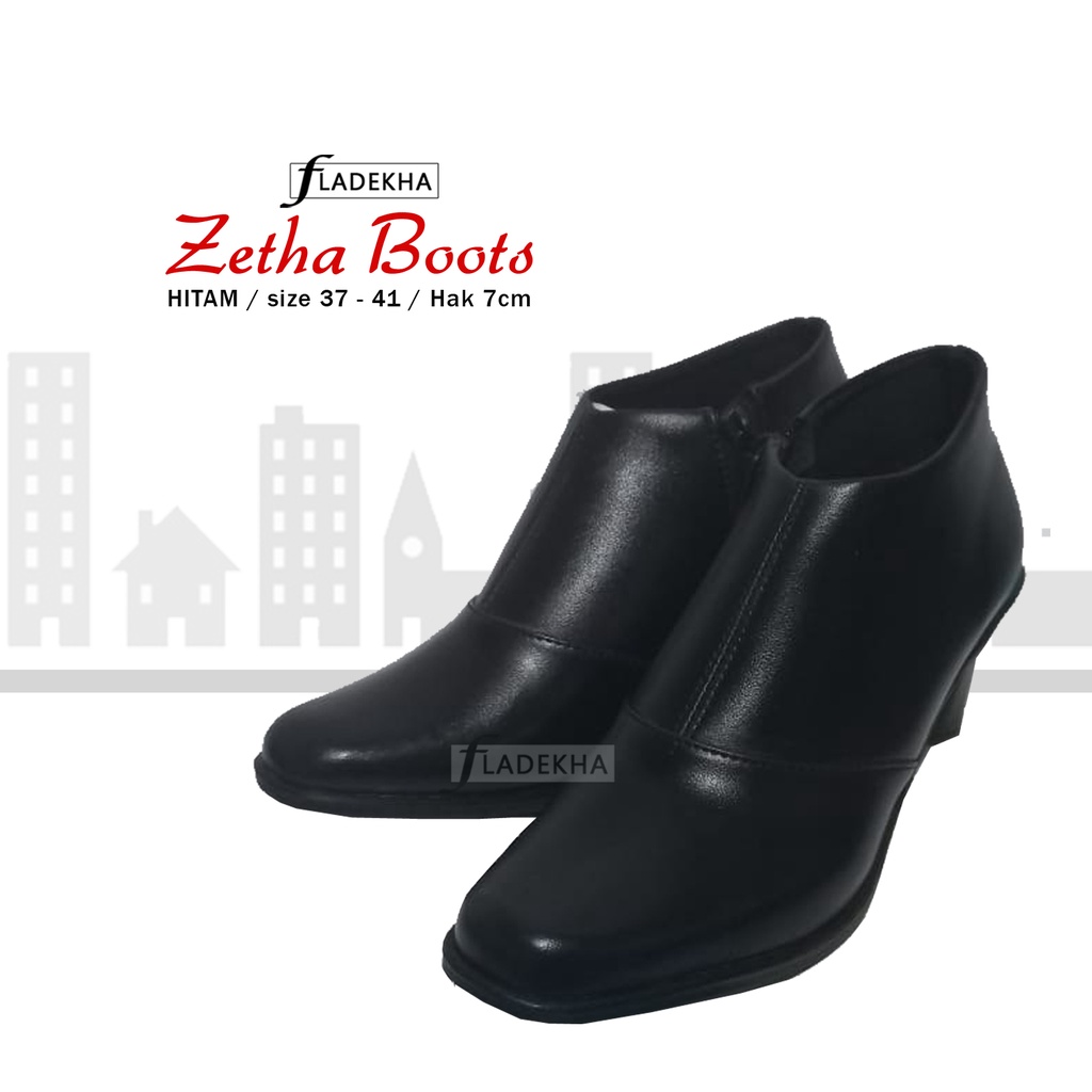 SEPATU BOOTS WANITA/ SEPATU BOOTS HEELS KOREA/ SEPATU BOOT FASHION